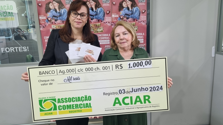 Notícia: ACIAR realiza primeiro sorteio do ano da Campanha Show de Prêmios