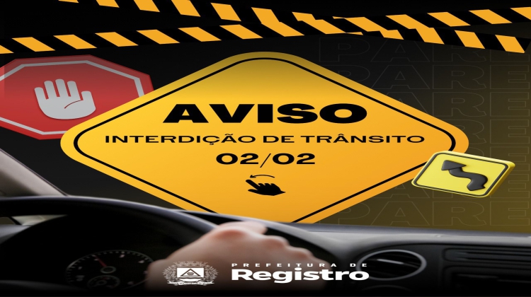 Notícia: Boulevard de Registro ficará interditado no domingo (02) para remover parte das estruturas metálicas comprometidas